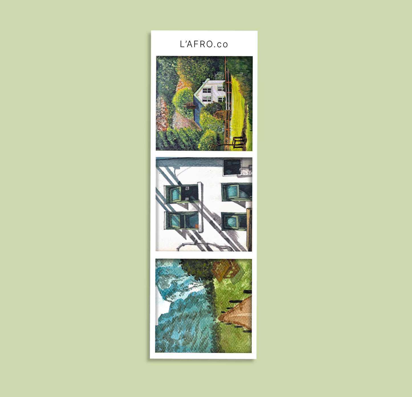 L’AFRO Handmade Translucent Bookmarks